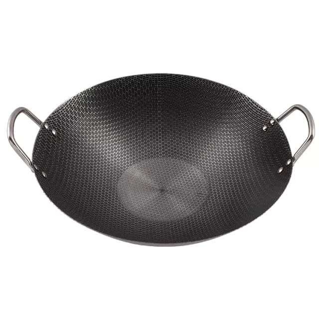 Chef Yim Nonstick Honeycomb Interior Cooking Wok Cookware