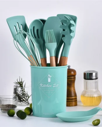 12PCS Silikon Cooking Utensils