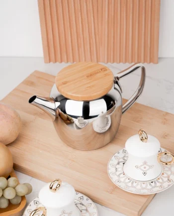 Korkmaz Montana Teapot Premium Stainless Steel