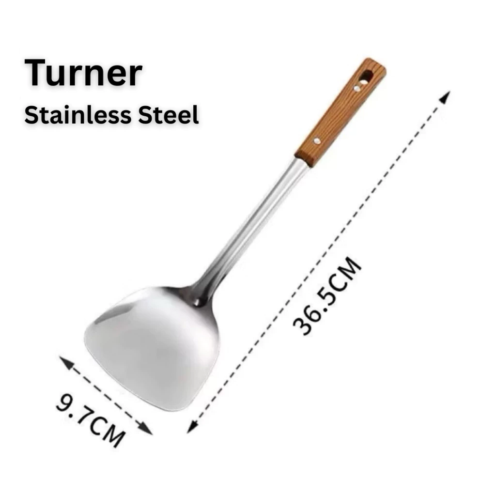 Cooking utensils Stainless Steel Kitchen Tool Kitchen Utensils Turner Ladle Rice Scoop Skimmer Rice Soup