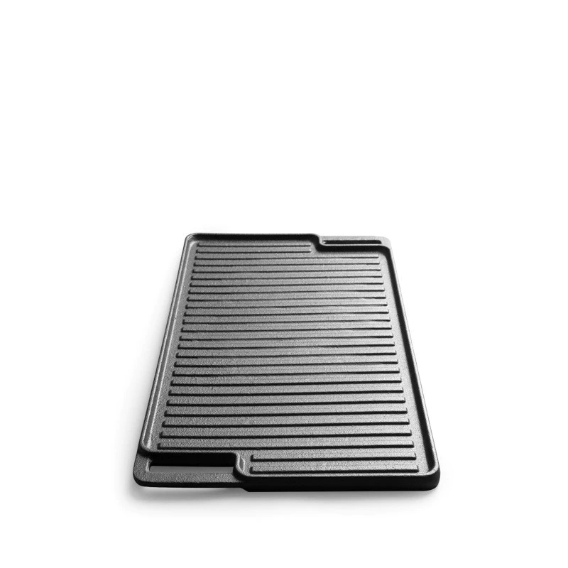 Rectangle Cast Iron Skillet - Pre-Seasoned Cast Iron Pan