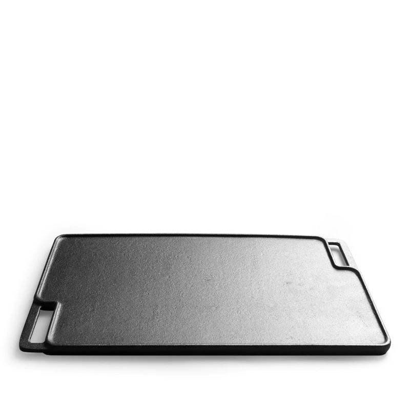 Rectangle Cast Iron Skillet - Pre-Seasoned Cast Iron Pan
