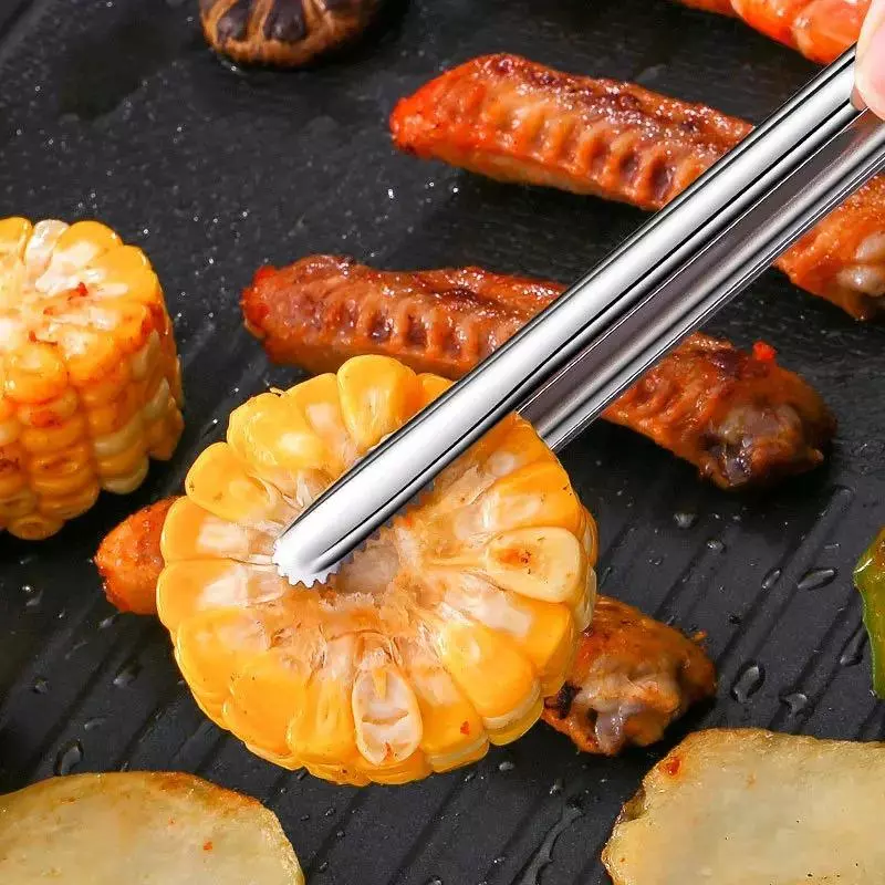 3-piece Stainless Steel Grill Tongs Set