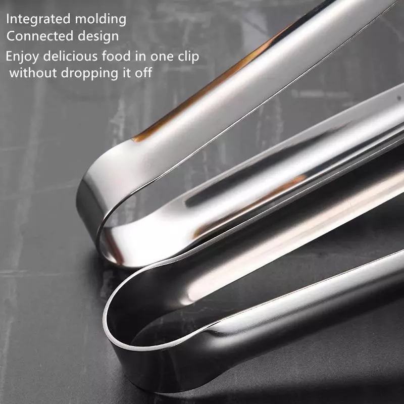3-piece Stainless Steel Grill Tongs Set